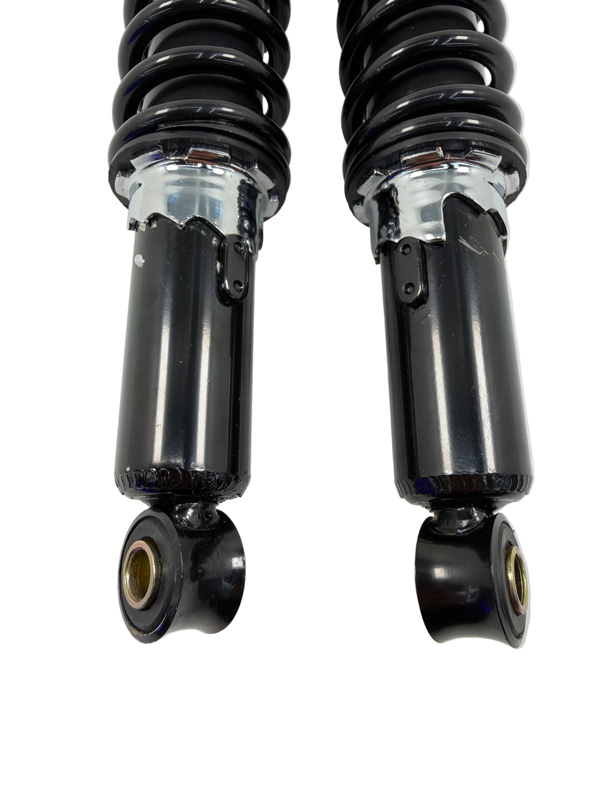 Stoßdämpfer 340mm Länge - Chrom / Schwarz