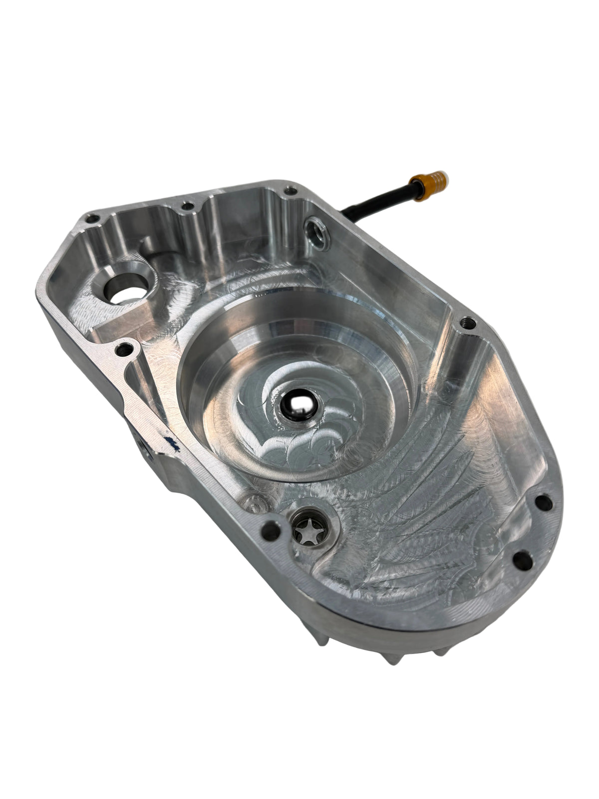 SH CNC Motordeckel - Alu Natur