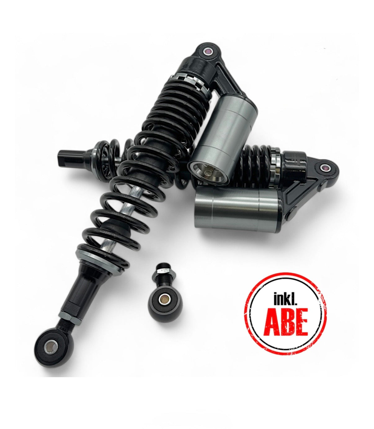 Performance Federbeine Set S50, S51, S70 Enduro Stoßdämpfer Set (2 Stk.) 360mm schwarz - Neuware