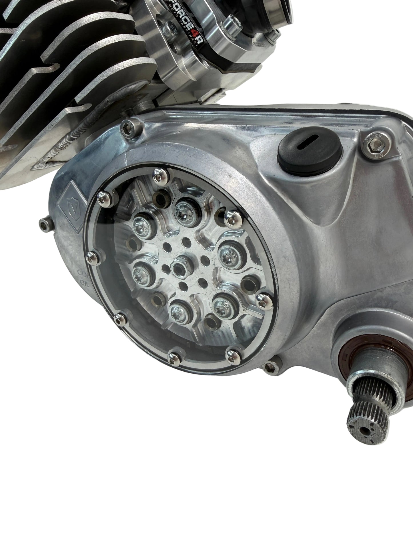 Komplettmotor 95ccm Membran - Ronge K7 - ZT 5 Gang - verbreitert