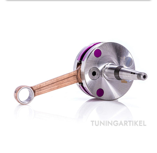 PZ - MTX 130 SIMSON SCHMIEDE-KURBELWELLE MIT HARTMETALLEINSÄTZEN - NEUWARE
