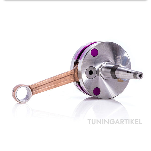 PZ - MTX 130 SIMSON SCHMIEDE-KURBELWELLE MIT HARTMETALLEINSÄTZEN - NEUWARE