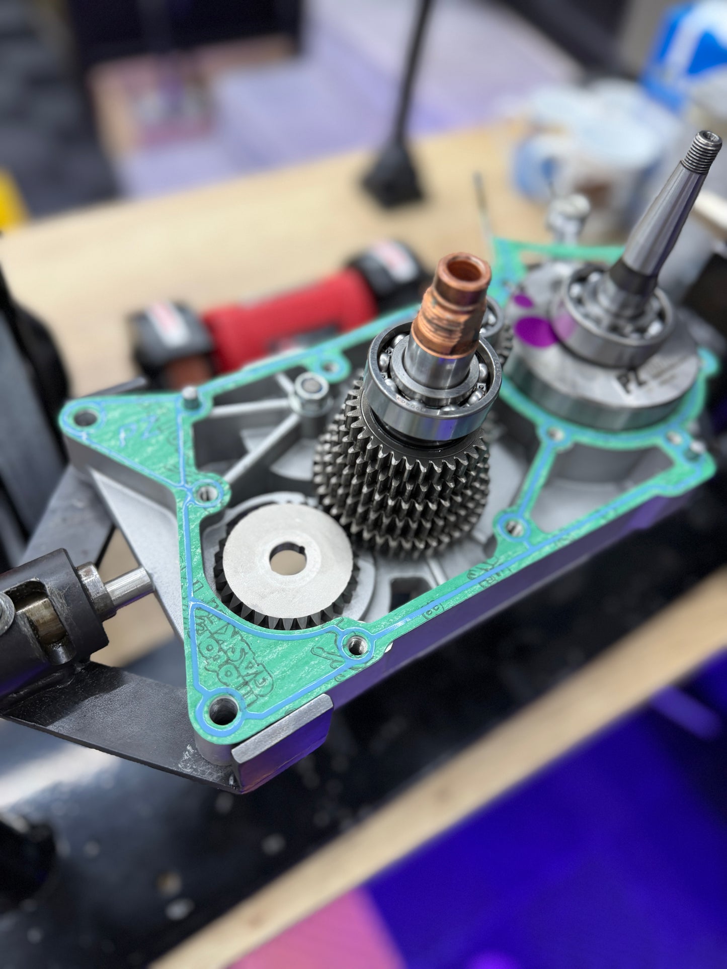 Rumpfmotor - Ronge K7 - 58mm PZ Gehäuse - frisch regeneriert