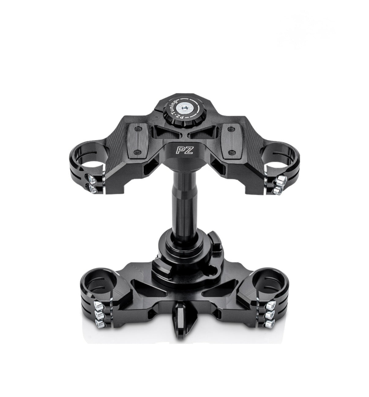 PZ-TUNING CNC GABELBRÜCKE VERSION 2025 | SCHWARZ | INKL. TEILEGUTACHTEN FÜR SIMSON S51, S70, S70 , S53, S83 - NEUWARE