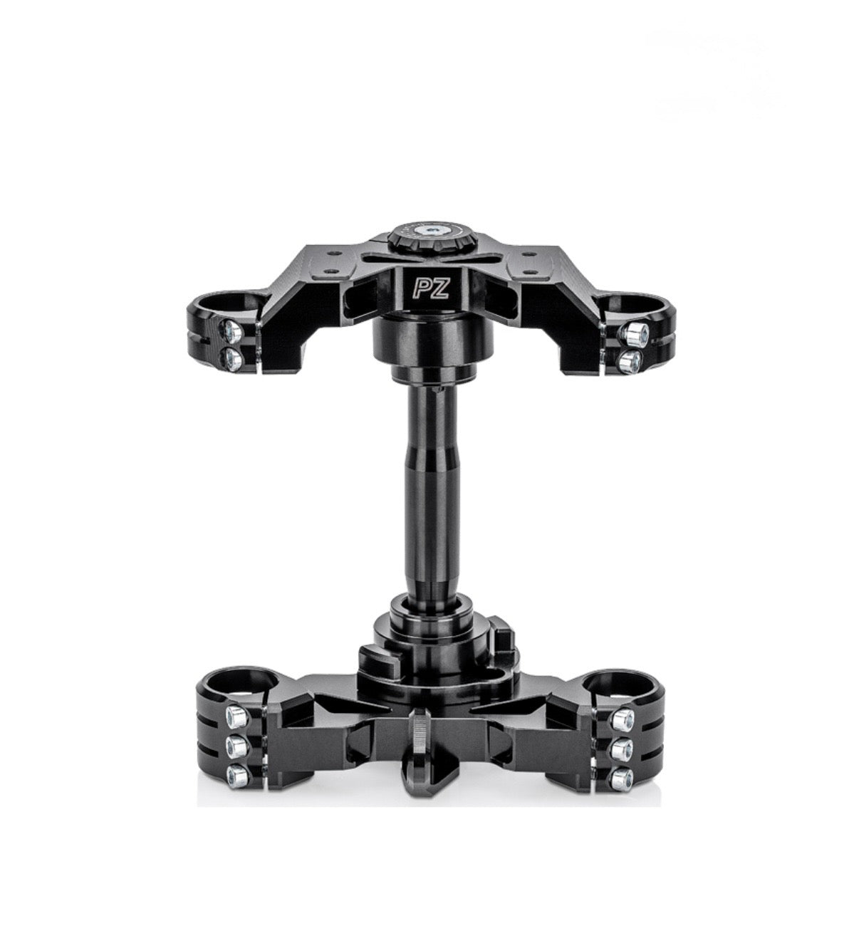 PZ-TUNING CNC GABELBRÜCKE VERSION 2025 | SCHWARZ | INKL. TEILEGUTACHTEN FÜR SIMSON S51, S70, S70 , S53, S83 - NEUWARE