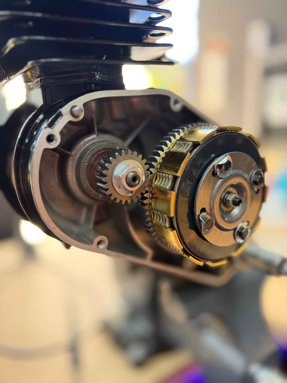 ZT90N Komplettmotor - 5 Gang Getriebe - Schwarz gepulvert