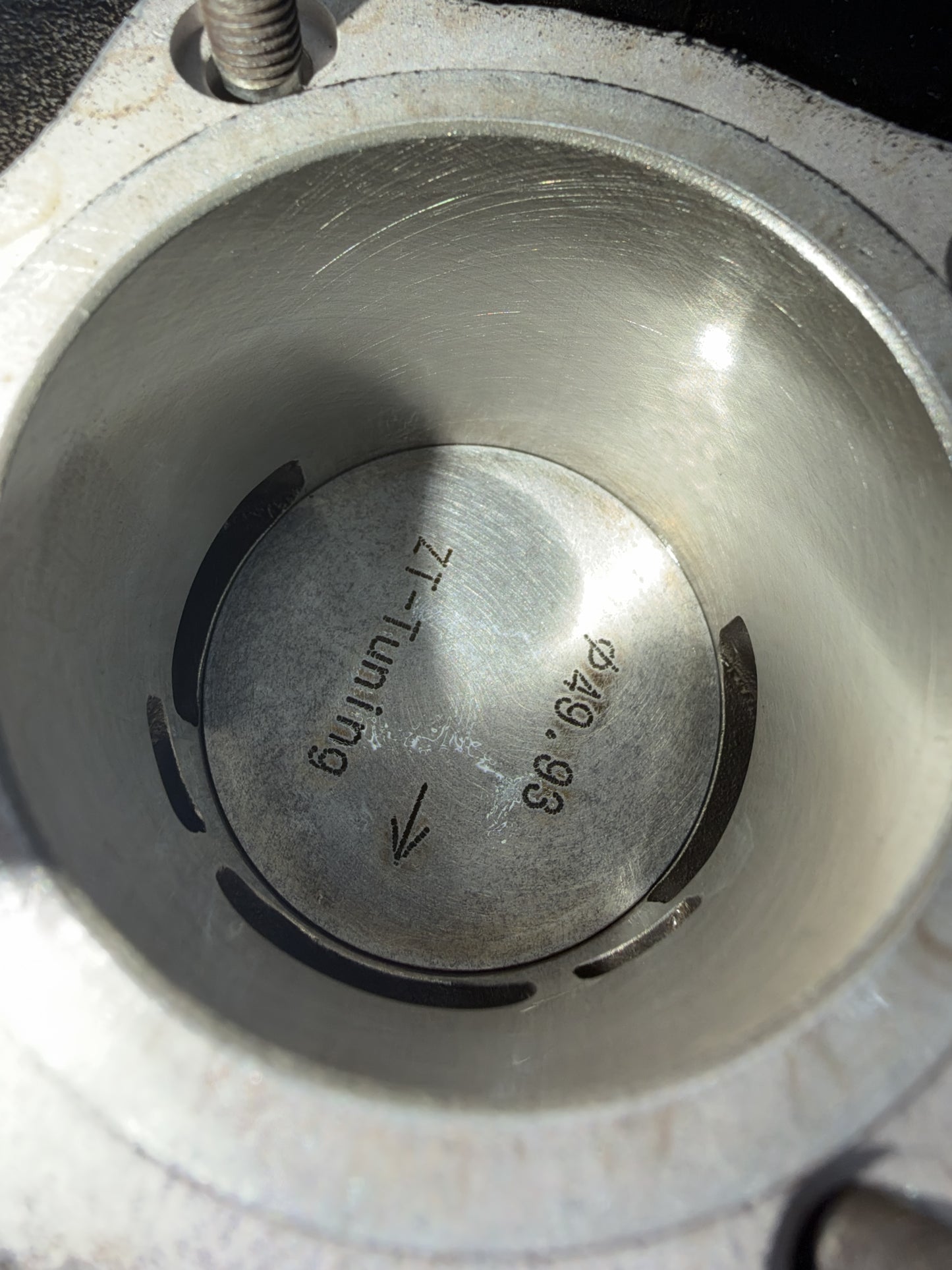 ZT90N Komplettmotor - 5 Gang Getriebe - Schwarz gepulvert